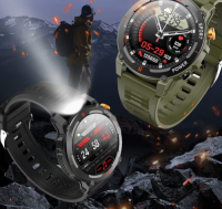 Smart watch outdoor sports, flashlight J300