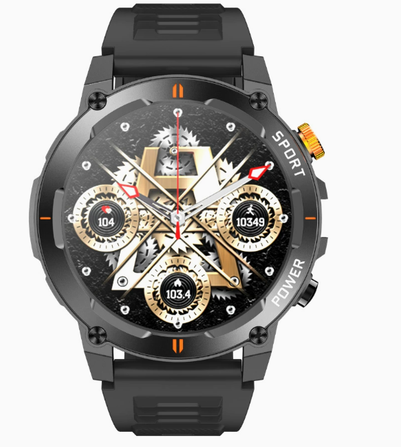 Smart watch outdoor sports, flashlight J300