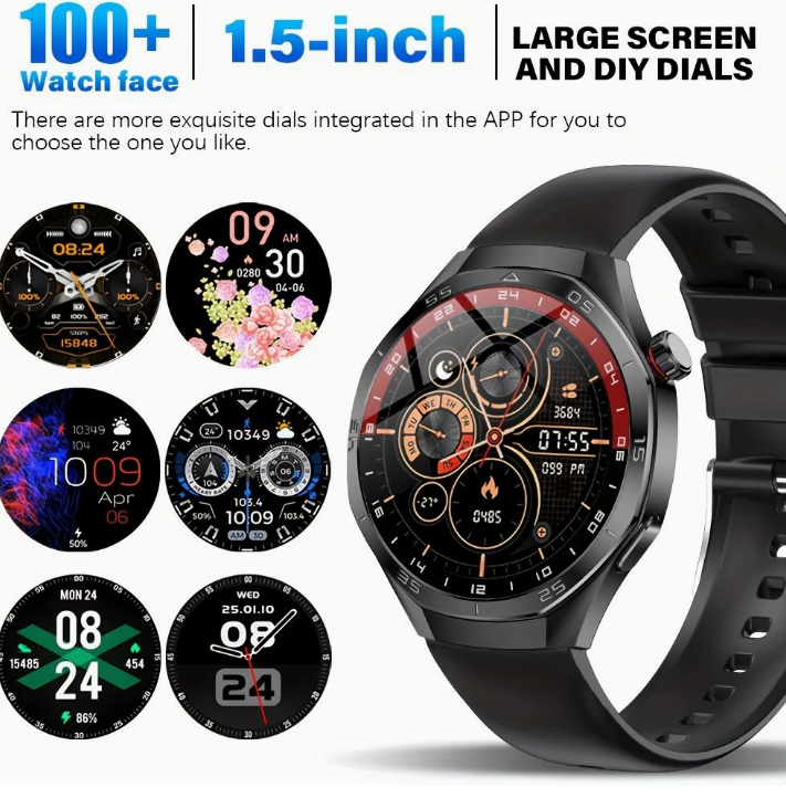 Smart watch Smart Watch Bracelet for Outdoor Sports, Step Counting, Heart Rate,GT5Pro