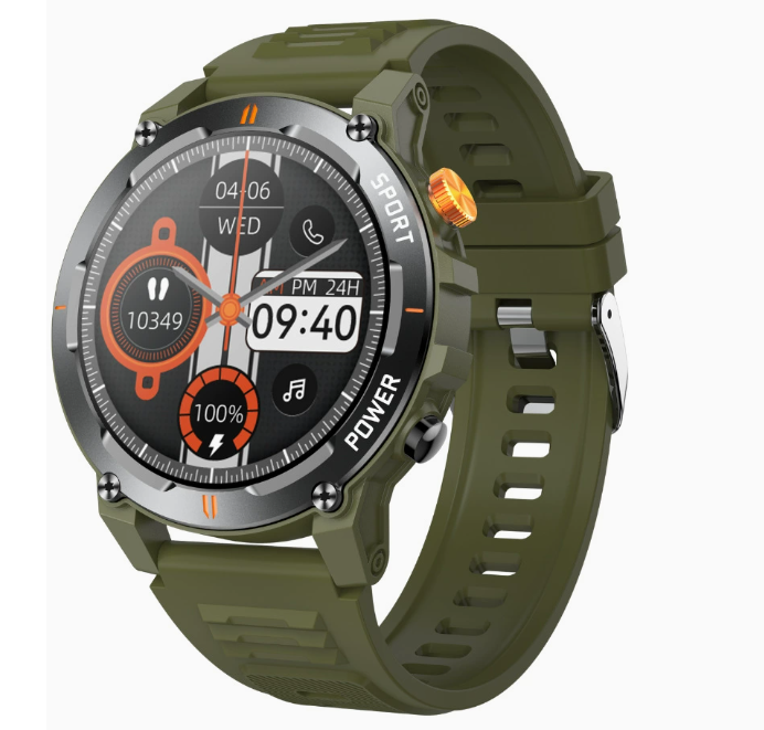 Smart watch outdoor sports, flashlight J300