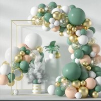 Green balloon set